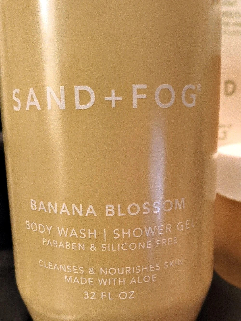Sand + Fog Banana Blossom Body Wash | Shower Gel Body Wash 32 Fl Oz NWT
